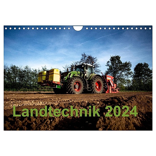 Landtechnik 2024 (Wandkalender 2024 DIN A4 quer), CALVENDO Monatskalender, Simon Witt