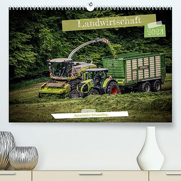 Landwirtschaft 2023 (Premium, hochwertiger DIN A2 Wandkalender 2023, Kunstdruck in Hochglanz), Simon Witt - Agrarbilder Schaumburg