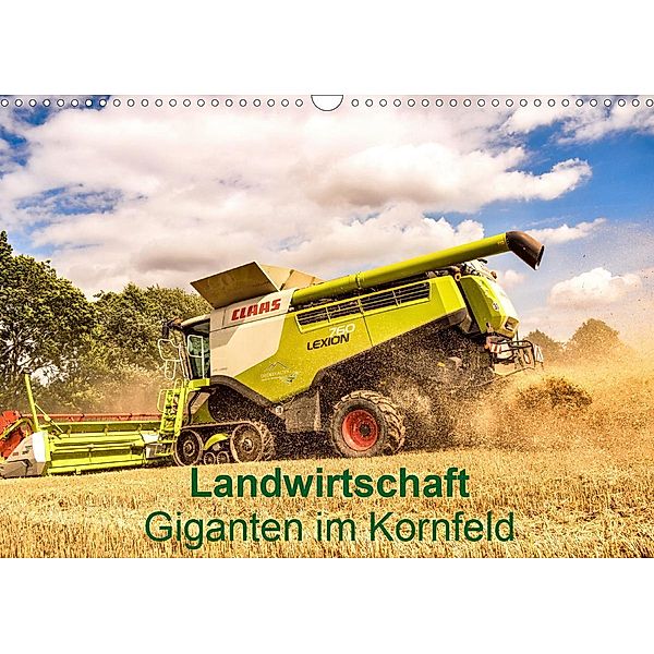 Landwirtschaft - Giganten im Kornfeld (Wandkalender 2021 DIN A3 quer), N N