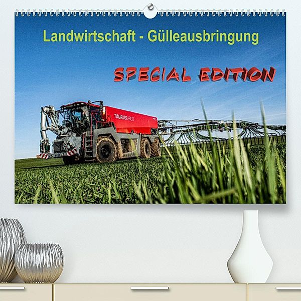 Landwirtschaft - Gülleausbringung (Premium, hochwertiger DIN A2 Wandkalender 2023, Kunstdruck in Hochglanz), Simon Witt