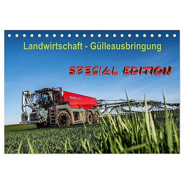 Landwirtschaft - Gülleausbringung (Tischkalender 2024 DIN A5 quer), CALVENDO Monatskalender, Simon Witt