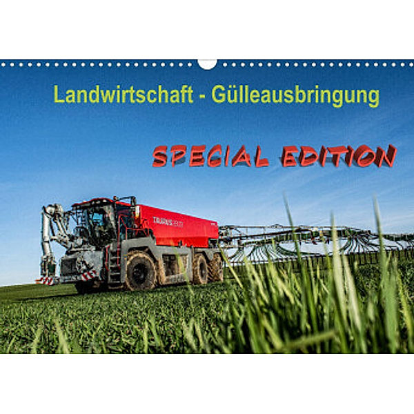 Landwirtschaft - Gülleausbringung (Wandkalender 2022 DIN A3 quer), Simon Witt