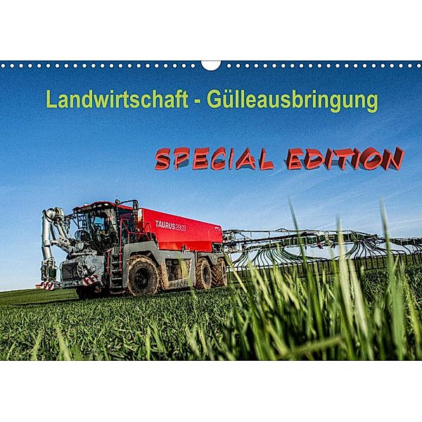 Landwirtschaft - Gülleausbringung (Wandkalender 2023 DIN A3 quer), Simon Witt