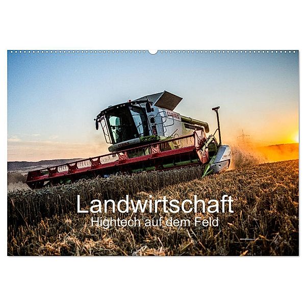 Landwirtschaft - Hightech auf dem Feld (Wandkalender 2024 DIN A2 quer), CALVENDO Monatskalender, Simon Witt