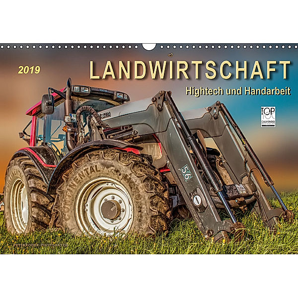 Landwirtschaft - Hightech und Handarbeit (Wandkalender 2019 DIN A3 quer), Peter Roder