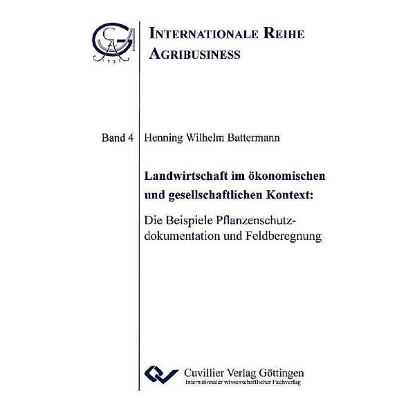 Landwirtschaft im ökonomischen und gesellschaftlichen Kontext