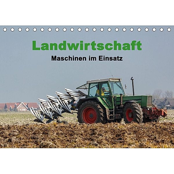 Landwirtschaft - Maschinen im Einsatz (Tischkalender 2021 DIN A5 quer), Rolf Pötsch