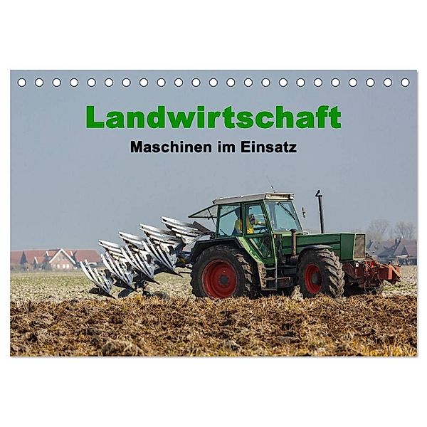 Landwirtschaft - Maschinen im Einsatz (Tischkalender 2024 DIN A5 quer), CALVENDO Monatskalender, rolf pötsch