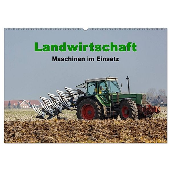 Landwirtschaft - Maschinen im Einsatz (Wandkalender 2024 DIN A2 quer), CALVENDO Monatskalender, rolf pötsch