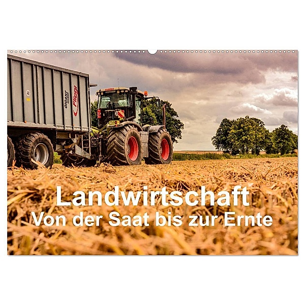 Landwirtschaft - Von der Saat bis zur Ernte (Wandkalender 2024 DIN A2 quer), CALVENDO Monatskalender, Simon Witt
