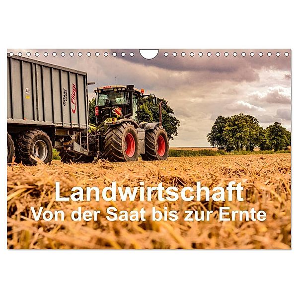 Landwirtschaft - Von der Saat bis zur Ernte (Wandkalender 2024 DIN A4 quer), CALVENDO Monatskalender, Simon Witt