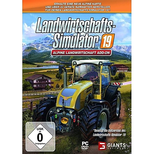 Landwirtschafts-Sim.  19 Alpine Offizielles Add-On