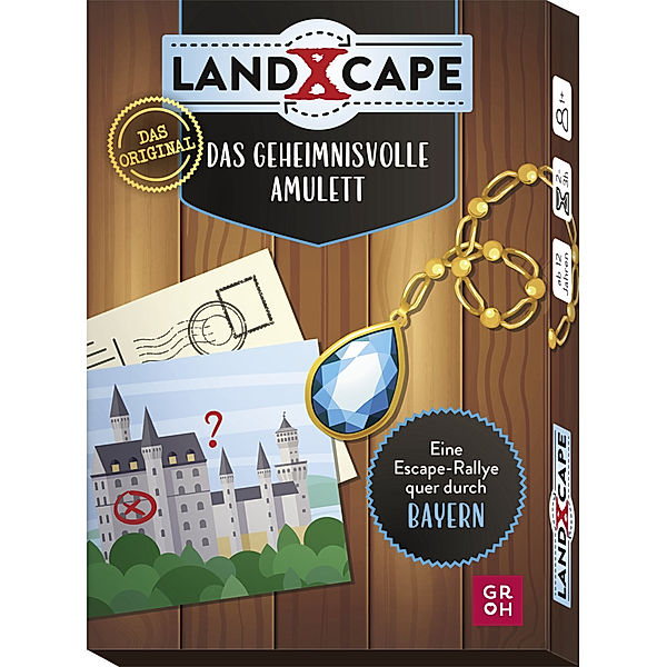 Groh Verlag LandXcape - Das geheimnisvolle Amulett, Corinna Harder, Swen Harder