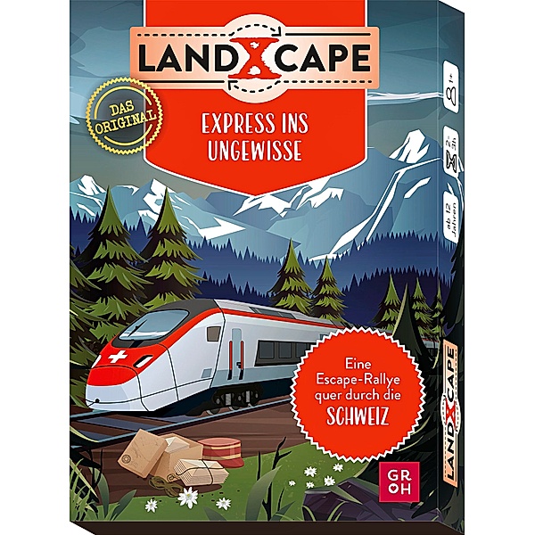 Groh Verlag LandXcape - Express ins Ungewisse, Stefan Heine, Denise Hollas