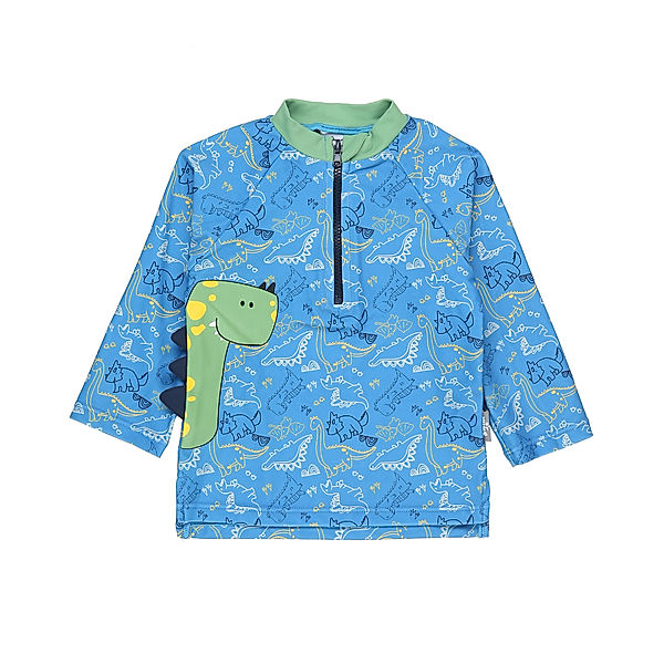 Sterntaler Langarm-Badeshirt DINO 3D in blau