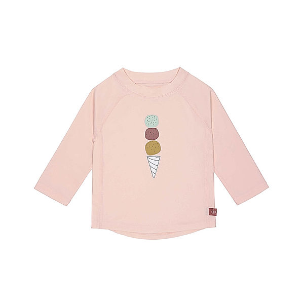 LÄSSIG Langarm-Badeshirt RASHGUARD ICECREAM in rosa