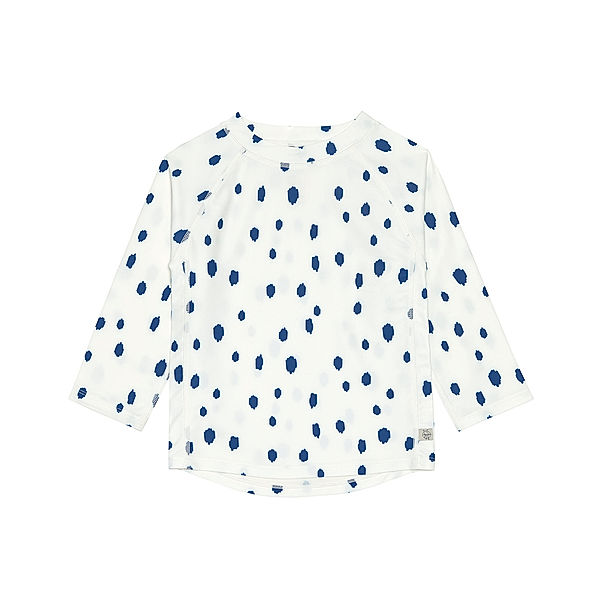 LÄSSIG Langarm-Badeshirt SPOTS in blue/nature