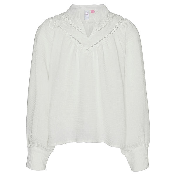 VERO MODA GIRL Langarm-Bluse VMCHRIS in snow white