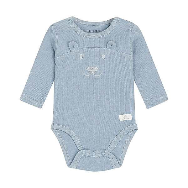 Hust & Claire Langarm-Body BEBE in dusty blue