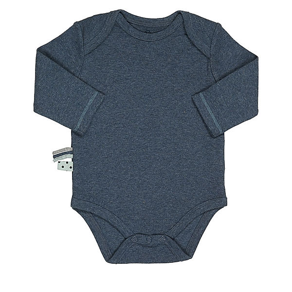 OrganicEra Langarm-Body EDIS UNI in indigo melange