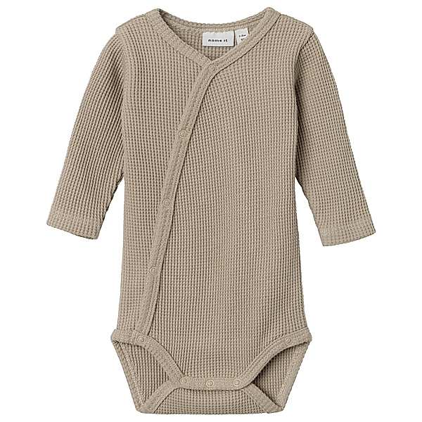 name it Langarm-Body NBN WAFFELSTRICK in pure cashmere