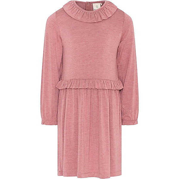 EN FANT Langarm-Kleid FLEURIR in rose