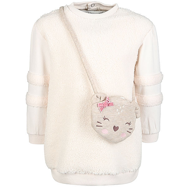 Mayoral Langarm-Kleid KITTY BAG in weiss