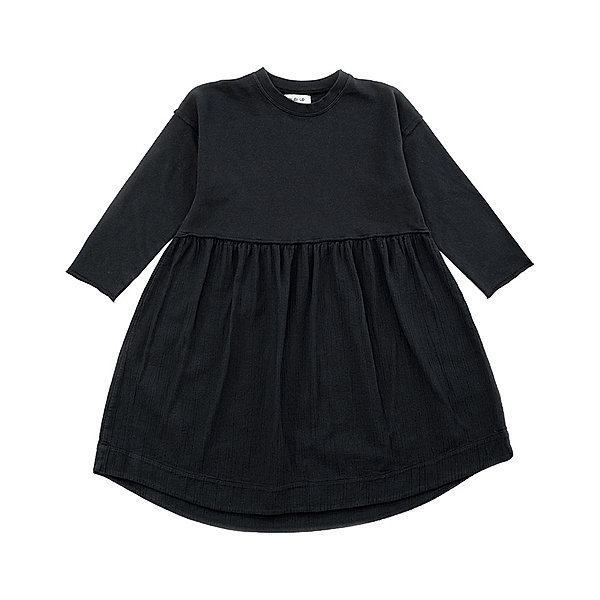 PLAY UP Langarm-Kleid MENINA in schwarz