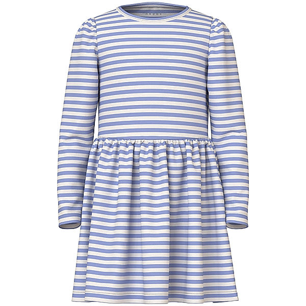 name it Langarm-Kleid NMFVALENTINA STRIPES in lila/weiß