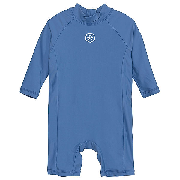 Color Kids Langarm-Schwimmanzug SOLID in coronet blue