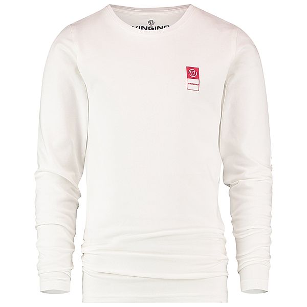 Vingino Langarm-Shirt BASIC LOGO in real white