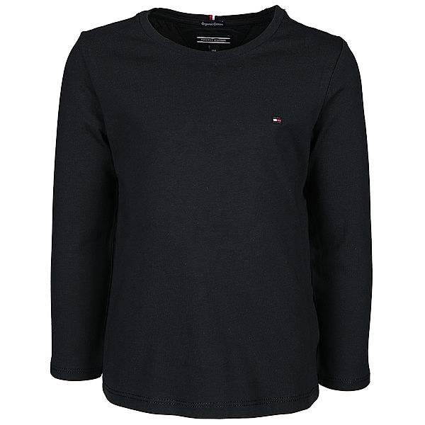 TOMMY HILFIGER Langarm-Shirt GIRLS BASIC in dunkelblau