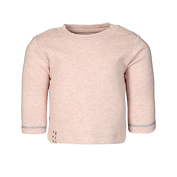 OrganicEra Langarm-Shirt KIRAZ UNI in rose melange