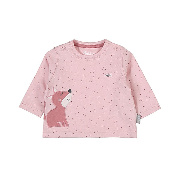 Sigikid Langarm-Shirt PÜNKTCHEN FUCHS in rosa