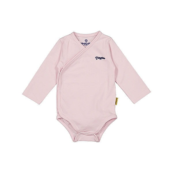 Vingino Langarm-Wickelbody PIA BABY in rosa