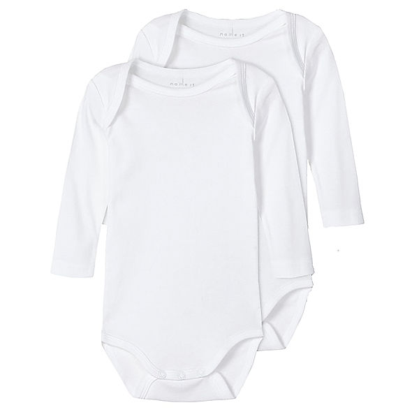 name it Langarmbody NBNBODY SOLID 2er-Pack in bright white