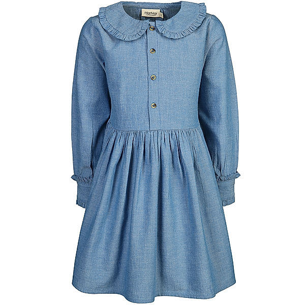 MarMar Copenhagen Langarmkleid DAROS in bright denim