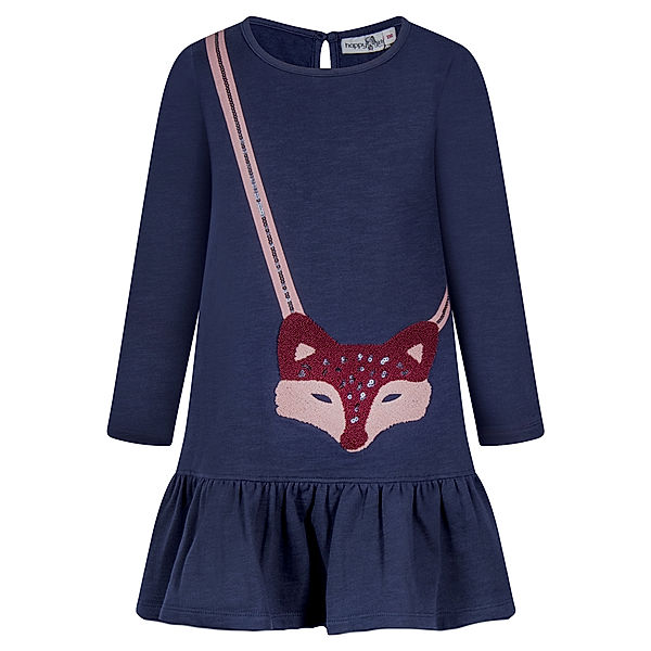 happy girls Langarmkleid FOX in navy