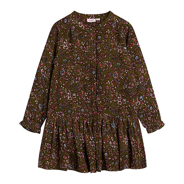 Noa Noa Langarmkleid MALIA WILD FLOWER in brown/rose