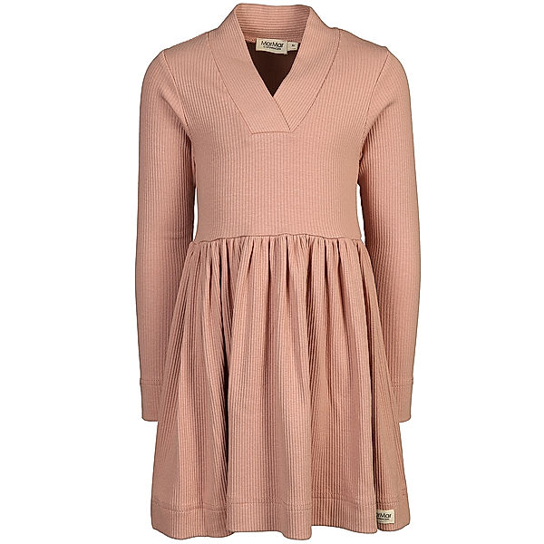 MarMar Copenhagen Langarmkleid RIB in coral haze