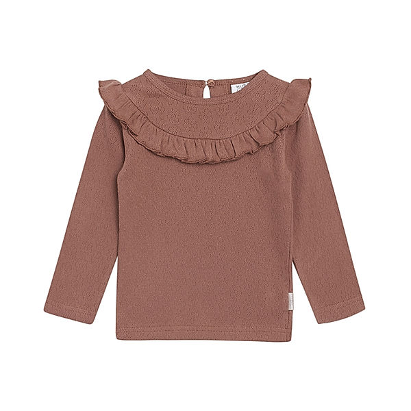 Hust & Claire Langarmshirt ABELINE in ash rose