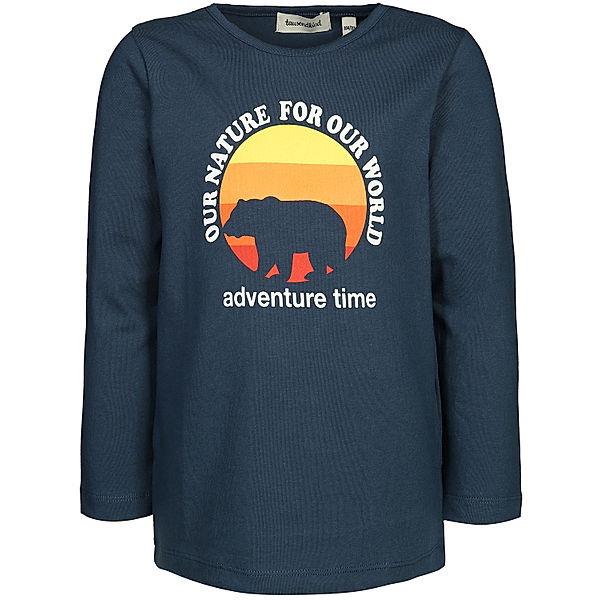 tausendkind collection Langarmshirt ADVENTURE TIME in dunkelblau