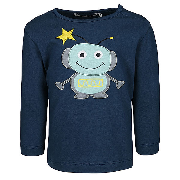 zoolaboo Langarmshirt ALIEN in dunkelblau