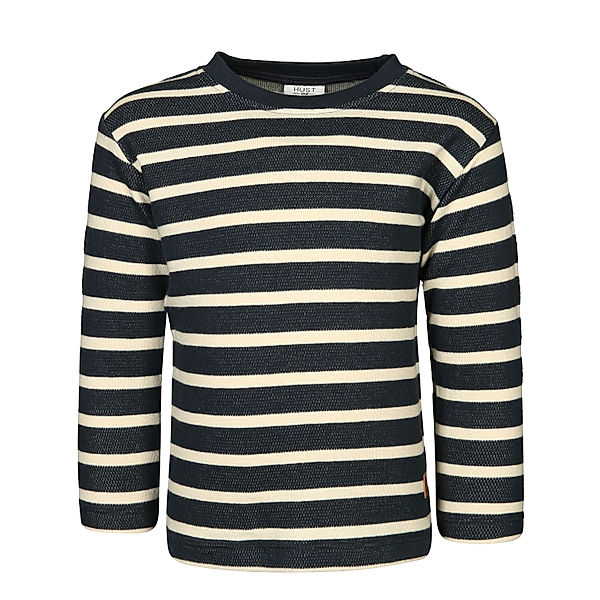 Hust & Claire Langarmshirt ANTON gestreift in navy