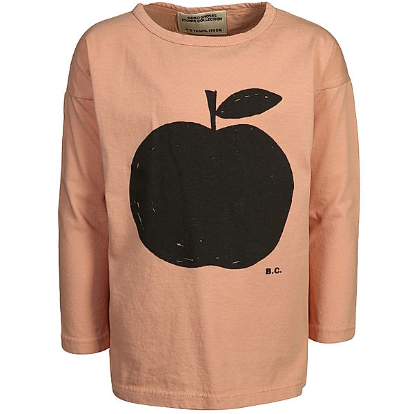 Bobo Choses Langarmshirt APFEL in caramel