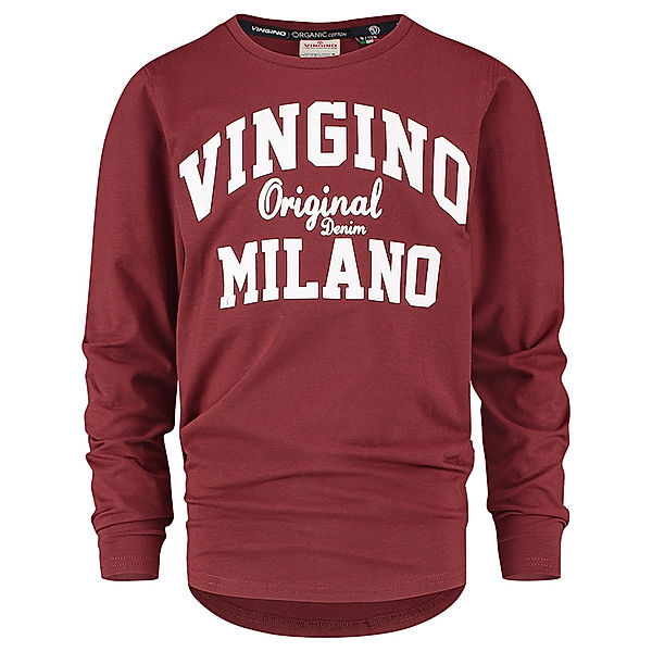 Vingino Langarmshirt B-LOGO RNLS in grape red