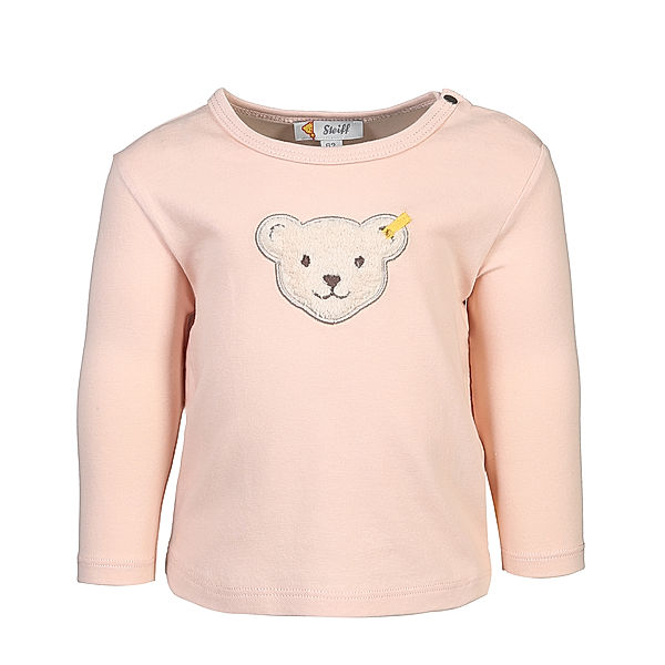 Steiff Langarmshirt BABY PAWERFUL in peachy keen