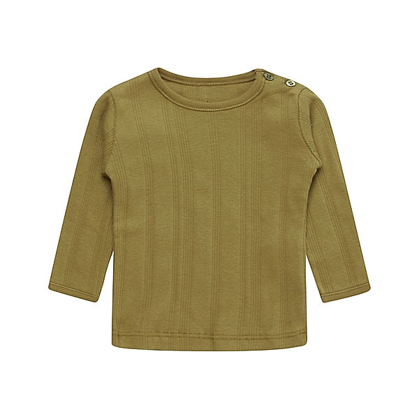 Noa Noa Langarmshirt BASIC DORIAN in ochre yellow