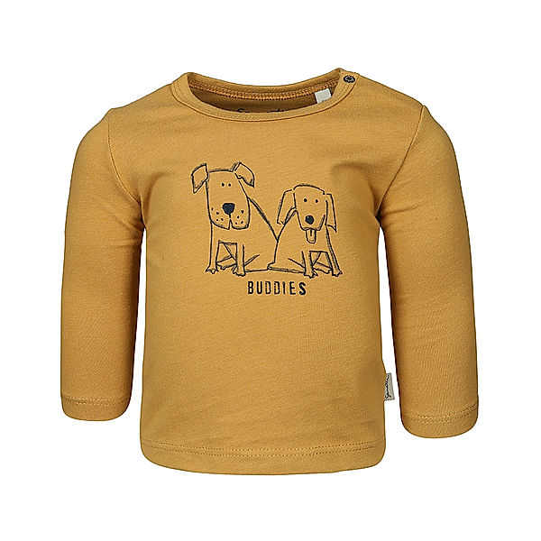 Sanetta Langarmshirt BEST BUDDIES in mustard