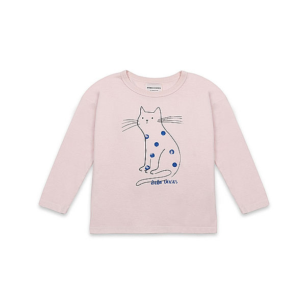 Bobo Choses Langarmshirt CAT in beige